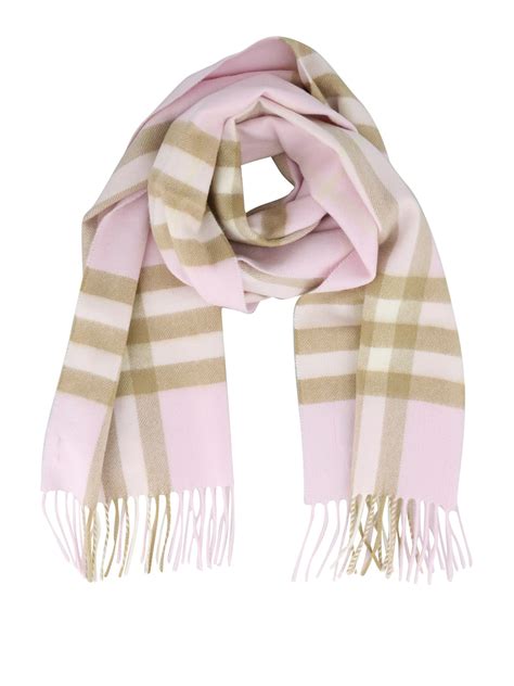 burberry schal rosa|burberry scarves women's.